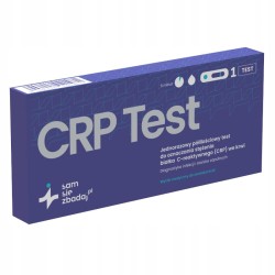 Domowy test CRP Sam Się Zbadaj - szybka ocena stanu zapalnego bez wychodzenia z domu