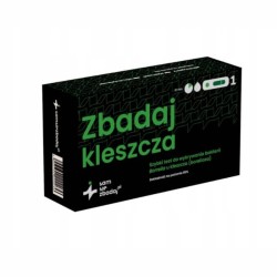 Test na boreliozę u kleszcza Sam Się Zbadaj - szybka ocena ryzyka zakażenia po ukąszeniu