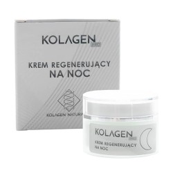 Krem regenerujący do twarzy na noc Kolagen PRO - 50 ml