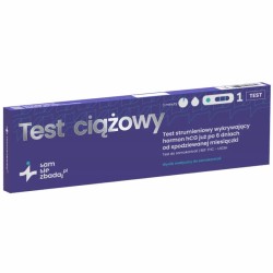 Test ciążowy strumieniowy Sam Się Zbadaj - Szybkie i wygodne wykrywanie ciąży w domowych warunkach