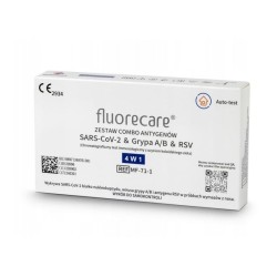 Test Combo COVID Grypa RSV 4w1 Fluorecare - Szybka diagnostyka infekcji w jednym badaniu
