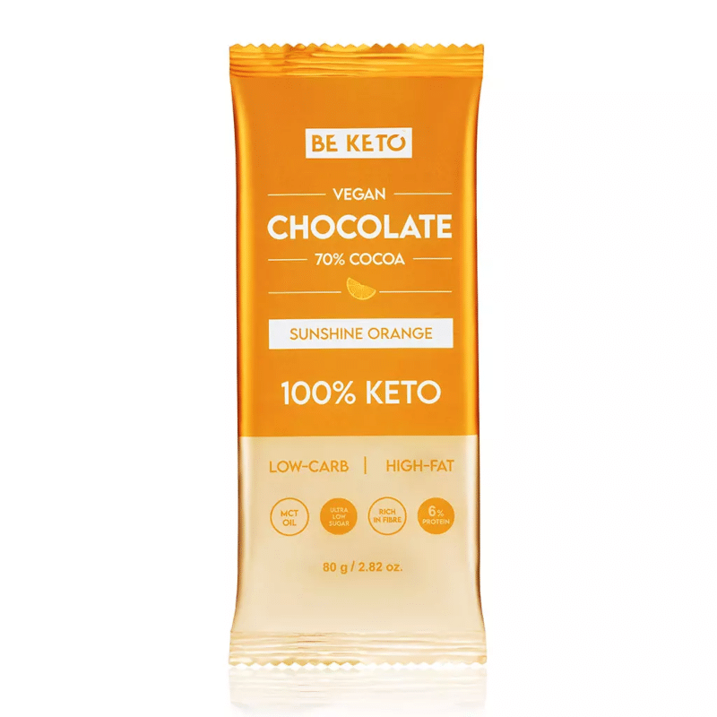 Wegańska Keto Czekolada z Olejem MCT BeKeto - Różne smaki 80 g