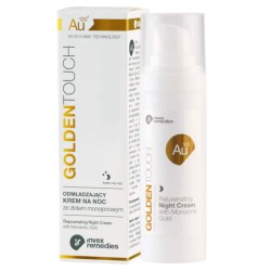Odmładzający krem na noc ze złotem monojonowym Au100 Invex Remedies - 30 ml