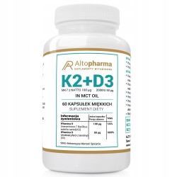 Witamina K2 MK-7 Alto Pharma - 120 tabletek - Panda