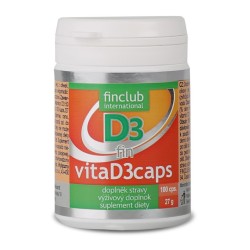 VitaD3caps Finclub - Witamina D3 w formie olejowej - Panda