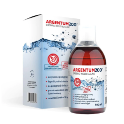 Argentum 200 50 ppm Srebro Koloidalne Aura Herbals - Panda