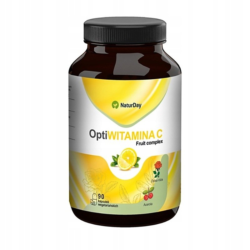 Opti WITAMINA C Fruit Complex NaturDay - Wsparcie odporności -