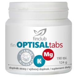 Optisaltabs Finclub - Źródło potasu i magnezu - Panda