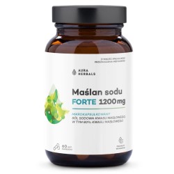 Maślan sodu forte 1200 mg Aura Herbals%shop-name% - 60 kaps.