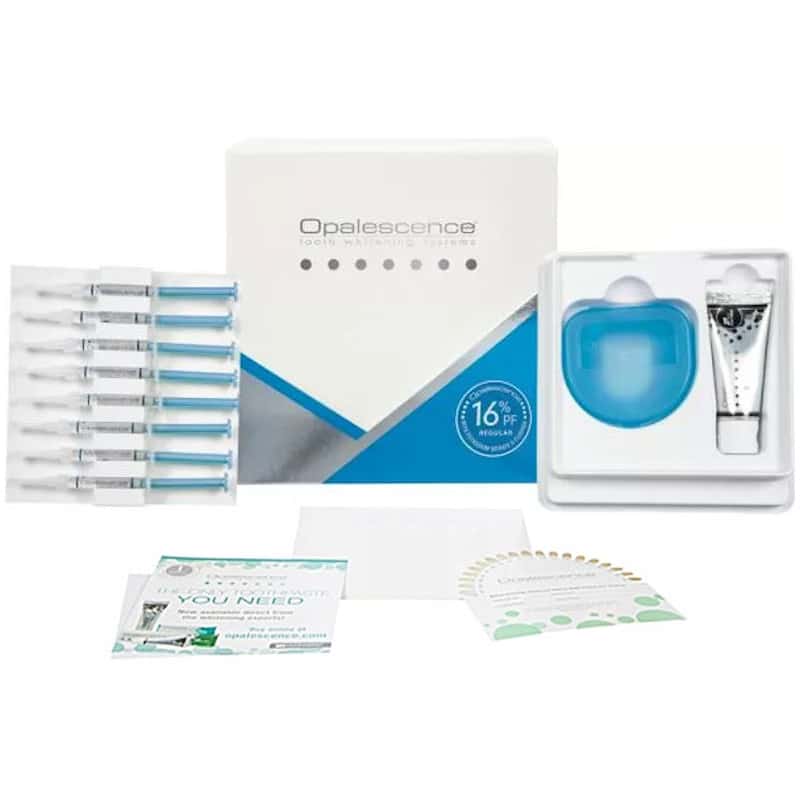 Zestaw do wybielania zębów Opalescence PF 16% PA KIT 8 strzykawek + pasta Original 28g + etui na nakładki - obrazek 4