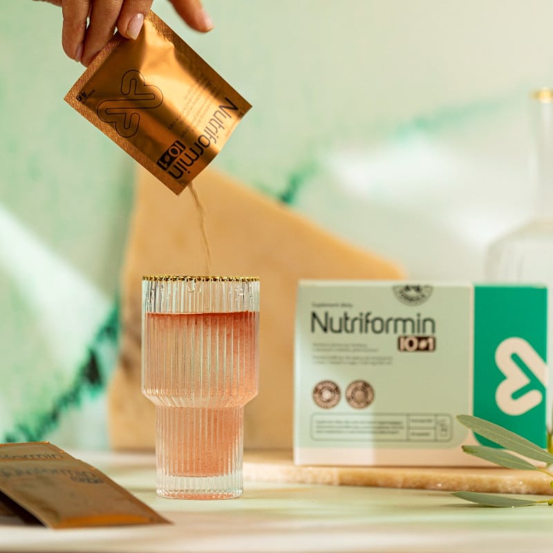 Nutriformin IO#1 Wsparcie metabolizmu i poziomu glukozy - 30 saszetek - obrazek 2