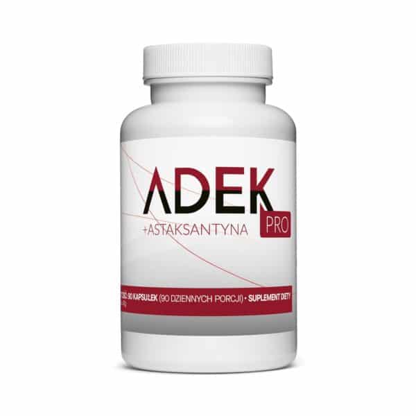 ADEK PRO Witaminy + astaksantyna i ashwagandha Nutricion House - 90 kapsułek