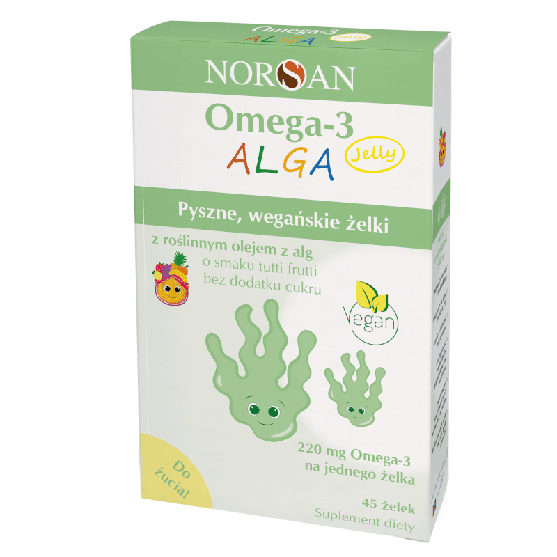 Norsan Omega-3 ALGA Jelly