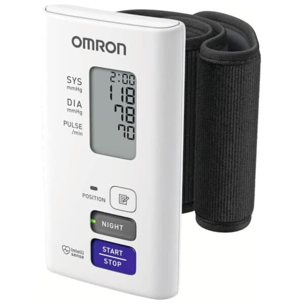 Ciśnieniomierz nadgarstkowy z funkcją holtera Omron NightView Automatic Wrist BPM