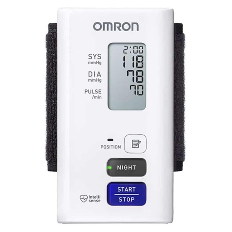Ciśnieniomierz nadgarstkowy z funkcją holtera Omron NightView Automatic Wrist BPM - obrazek 2