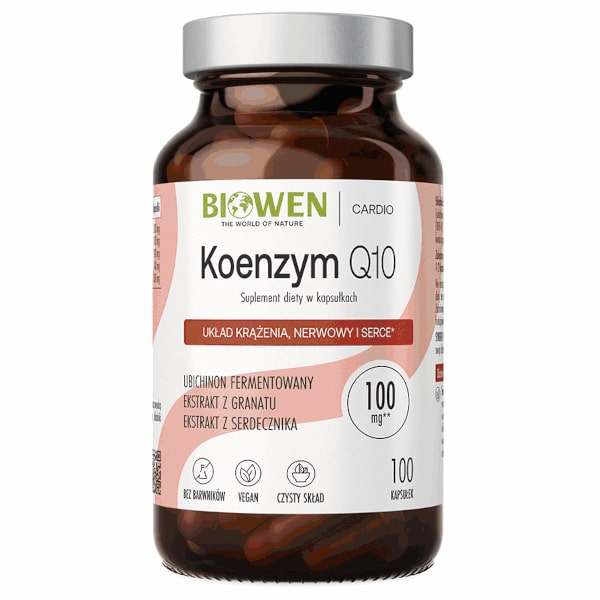 Koenzym Q10 Biowen - 100 kapsułek