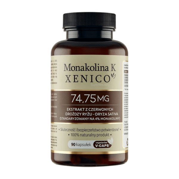 Monakolina K Xenico Pharma - Cholesterol - 90 kapsułek
