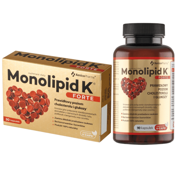 Monolipid K forte Xenico Pharma - Prawidłowy cholesterol