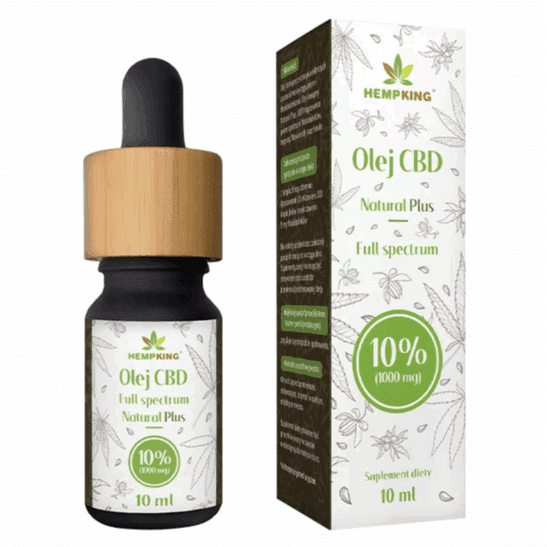 Olej CBD 10% HempKing - Natural Plus - 10 ml
