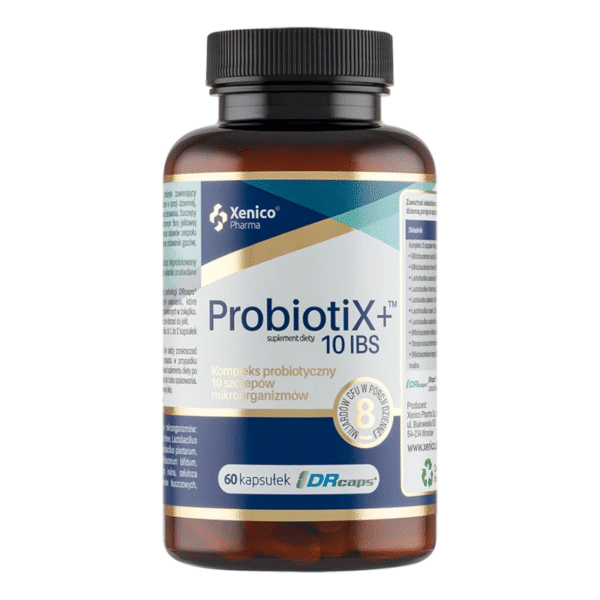ProbiotiX+ 10 IBS Xenico Pharma - Probiotyk - 60 kapsułek