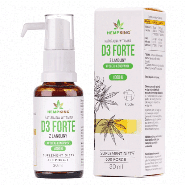 Witamina D3 Forte HempKing
