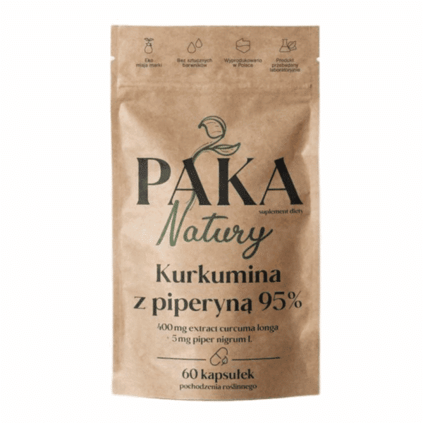 Kurkumina z piperyną Paka
