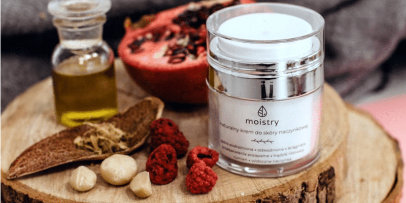 Naturalny krem do skóry naczynkowej