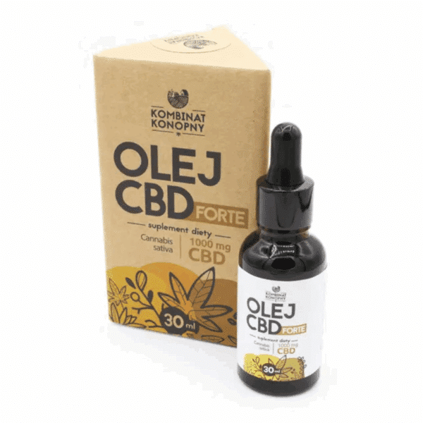 Olej CBD Forte z Kombinat Konopny