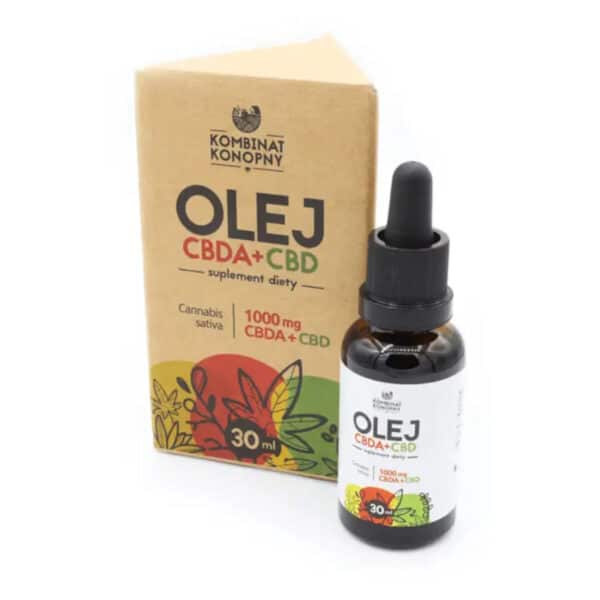 Olej CBDA z CBD Raw