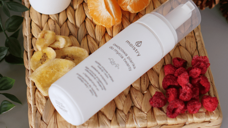 Owocowa pianka do mycia twarzy