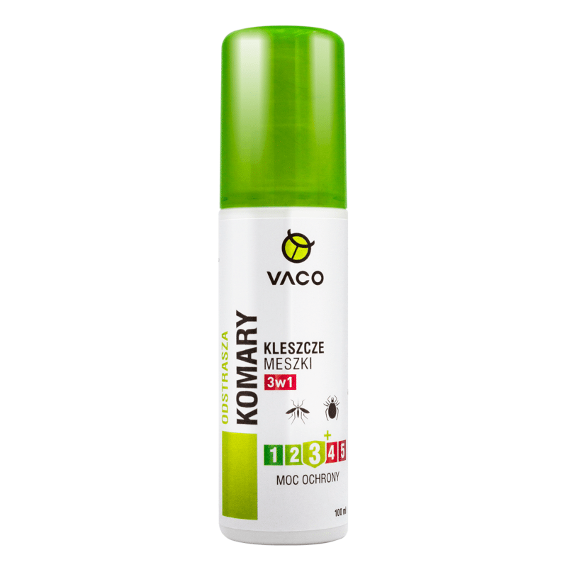 Płyn na komary Vaco - Płyn do odstraszania owadów (pump spray) 15 % - 100ml