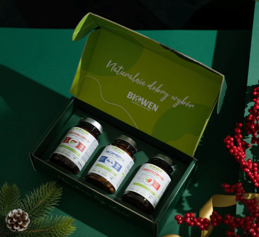 Zestaw dla Taty Biowen - Hepa Strong Complex, Cardiovita Complex i Jabłczan Magnezu z Witaminą B6 - obrazek 3