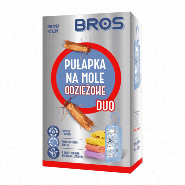 Bros Pułapka na mole odzieżowe DUO