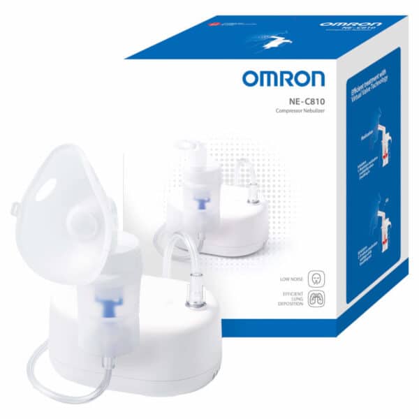 Nebulizator kompresorowy Omron NE-C810 - Wsparcie w leczeniu dróg oddechowych