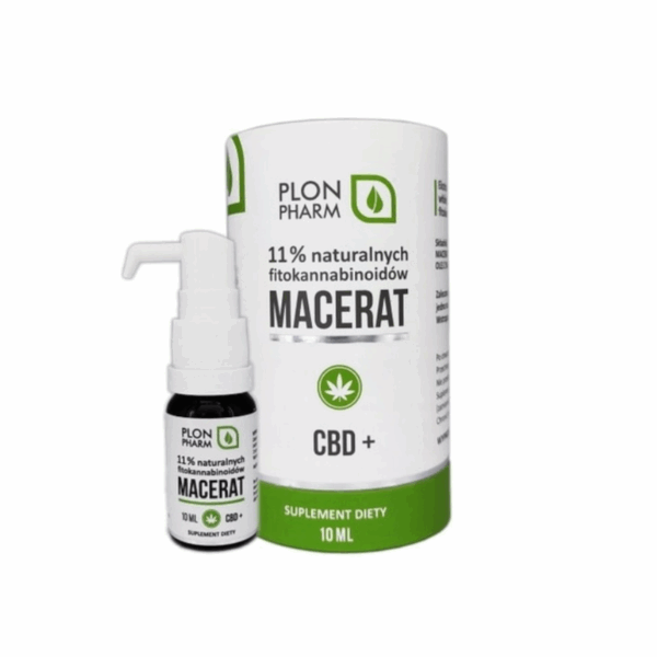 Olejek CBD+ Macerat 11% Plon Pharm