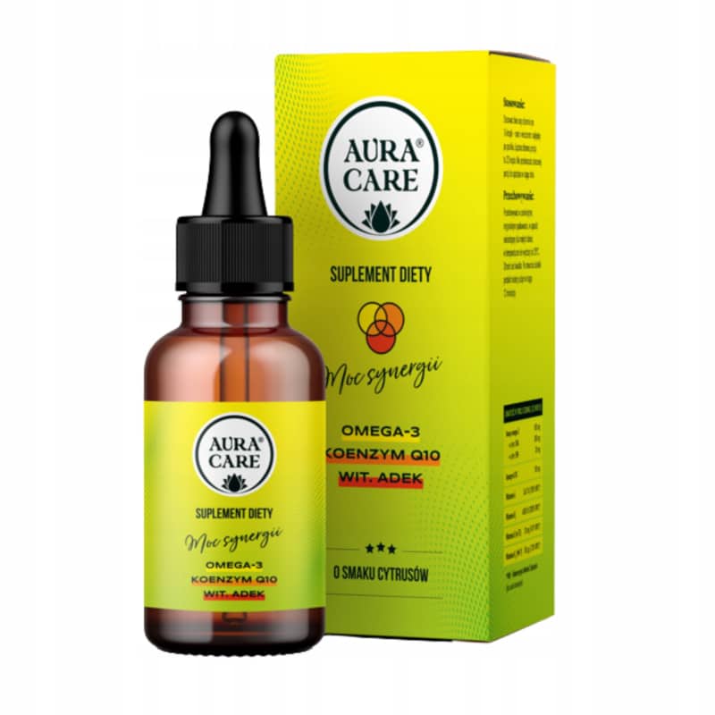 Moc synergii Omega-3, ADEK, Koenzym Q10