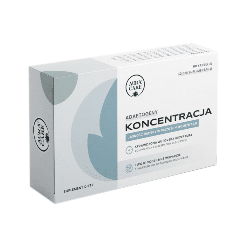adaptogeny koncentracja